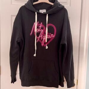 WILDFOX Not Again Roadtrip Hoodie | Jet Black *Sold Out Online*